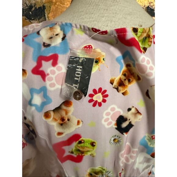 NWT Hot Topic Secret Society Cute Animals Baby Doll Dress XL - Picture 11 of 11